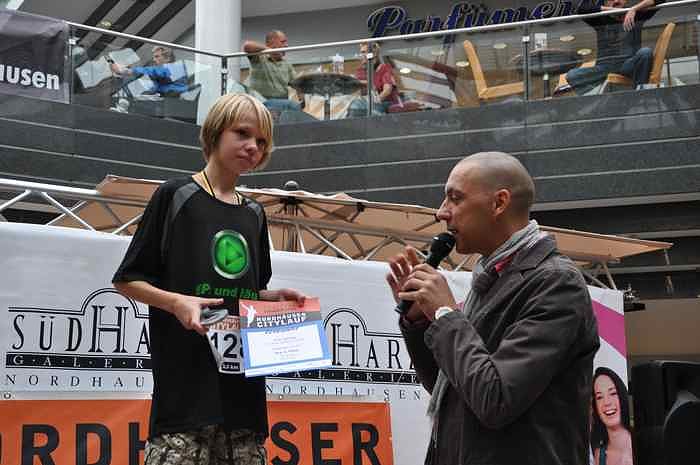 Siegerehrung in der Galerie