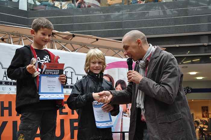 Siegerehrung in der Galerie