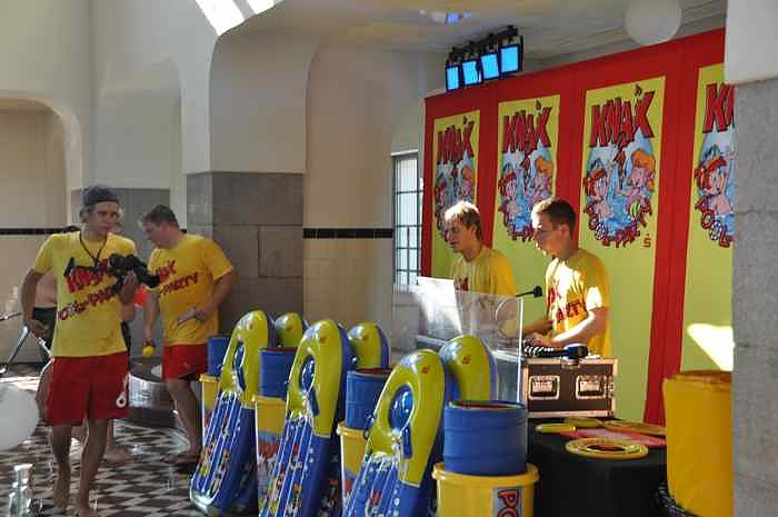 Knax Party im Badehaus