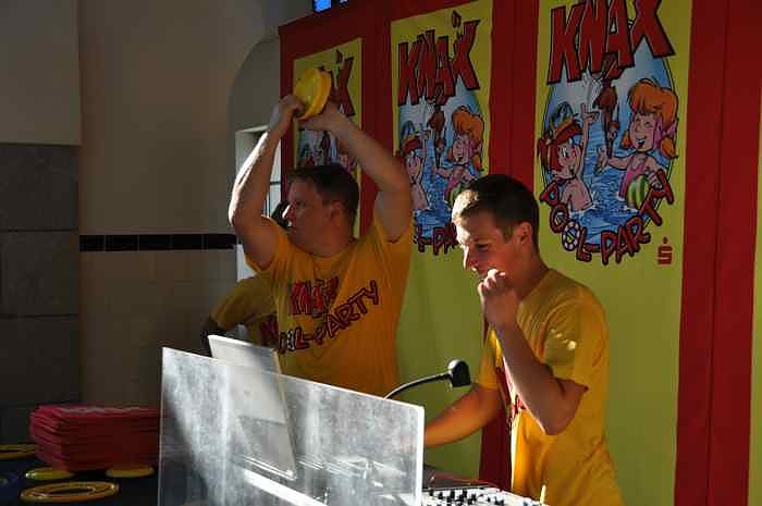 Knax Party im Badehaus