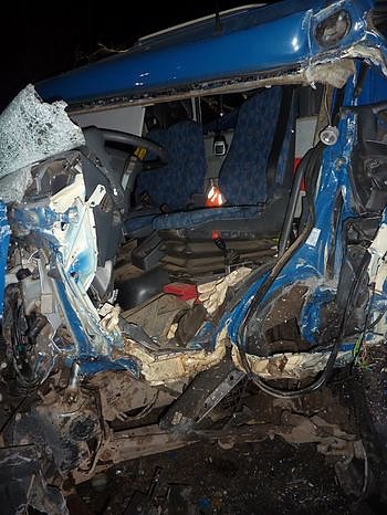 Schwerer Unfall auf der B 4