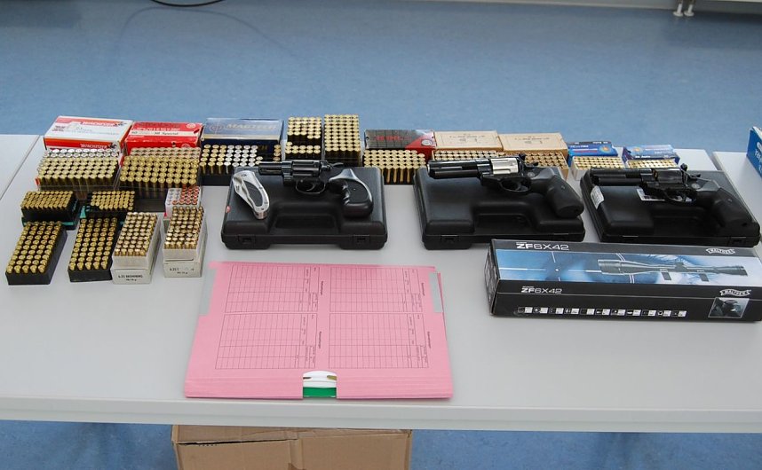 Waffen in M&uuml;hlhausen gefunden