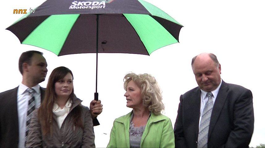 Grundsteinlegung f&uuml;r neues Autohaus