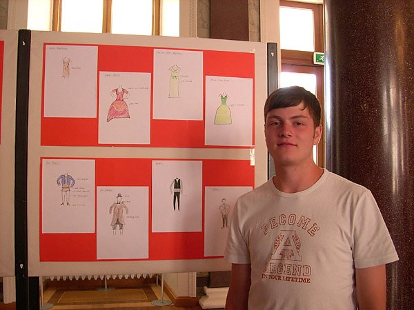 Vernissage der Ausstellung Klasse 11 Scholl-Gymnasium