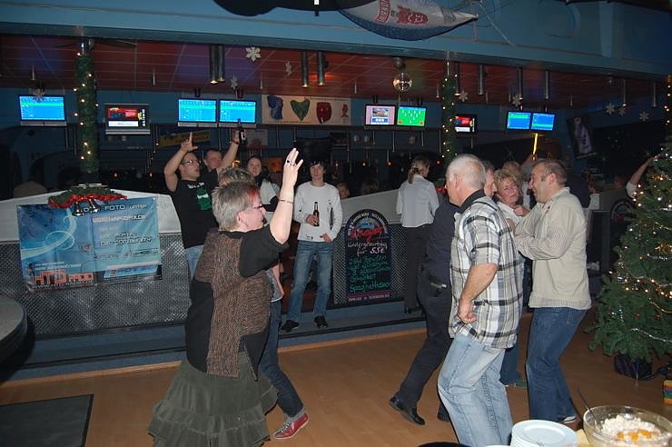 Weihnachtfeier im Starbowling Nordhausen. NNZ-City Scout on Tour