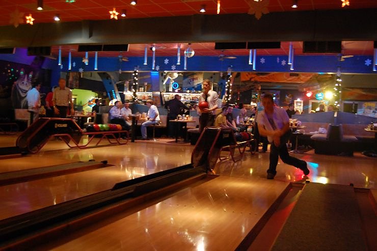 Weihnachtfeier im Starbowling Nordhausen. NNZ-City Scout on Tour