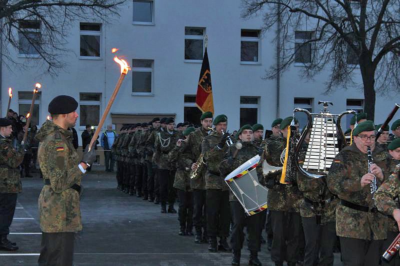 Neuer Lehrgang in Sondershausen vereidigt