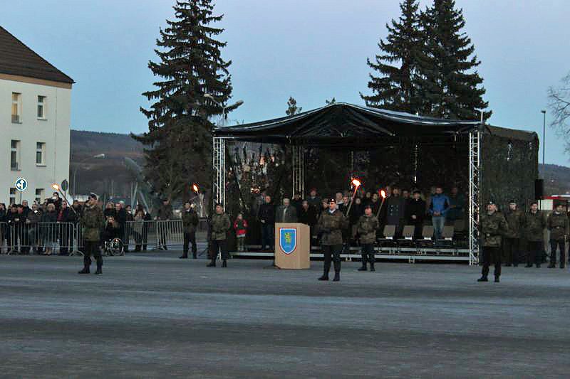 Neuer Lehrgang in Sondershausen vereidigt