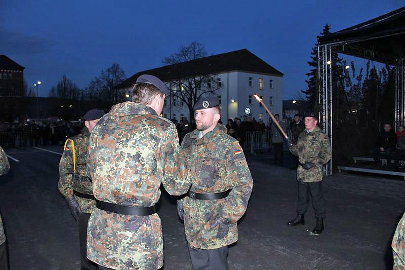 Neuer Lehrgang in Sondershausen vereidigt