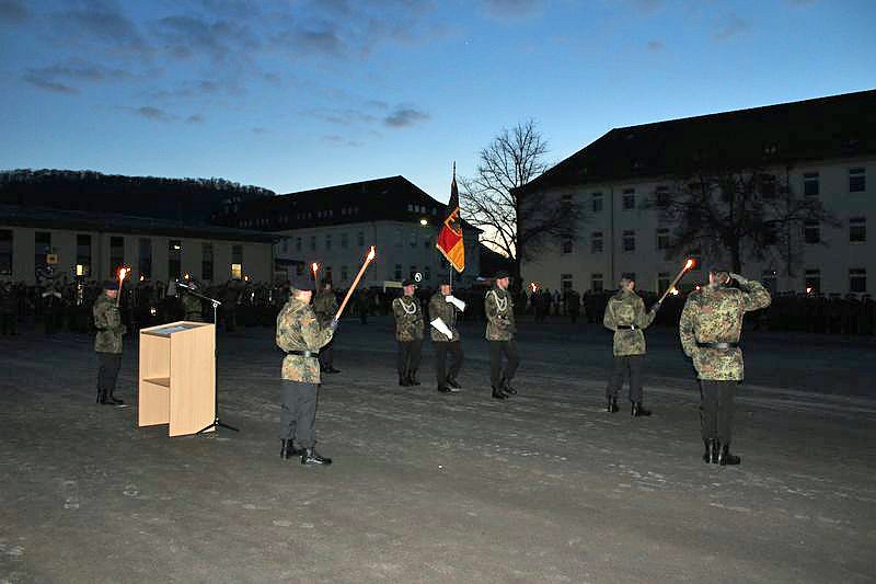 Neuer Lehrgang in Sondershausen vereidigt