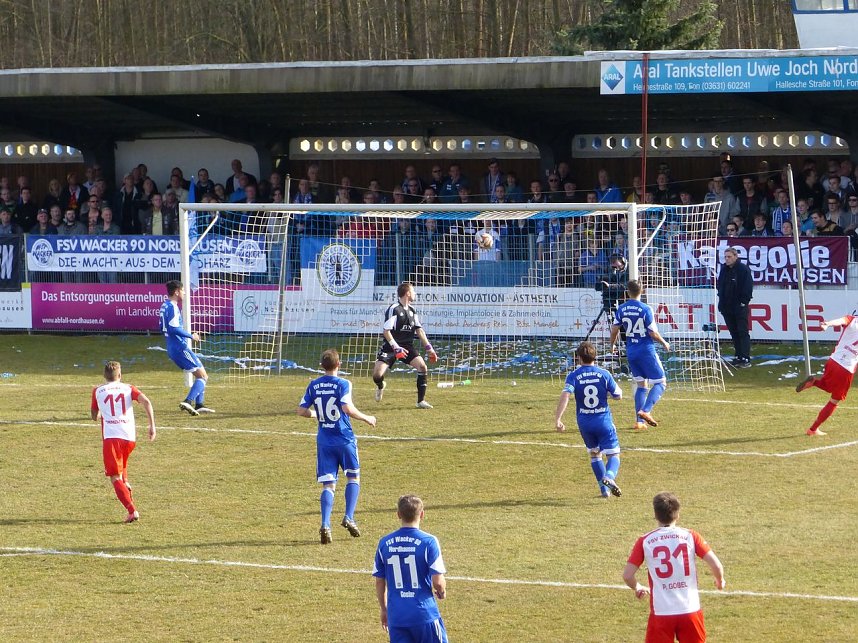Wacker Nordhausen verliert Spitzenspiel gegen Zwickau