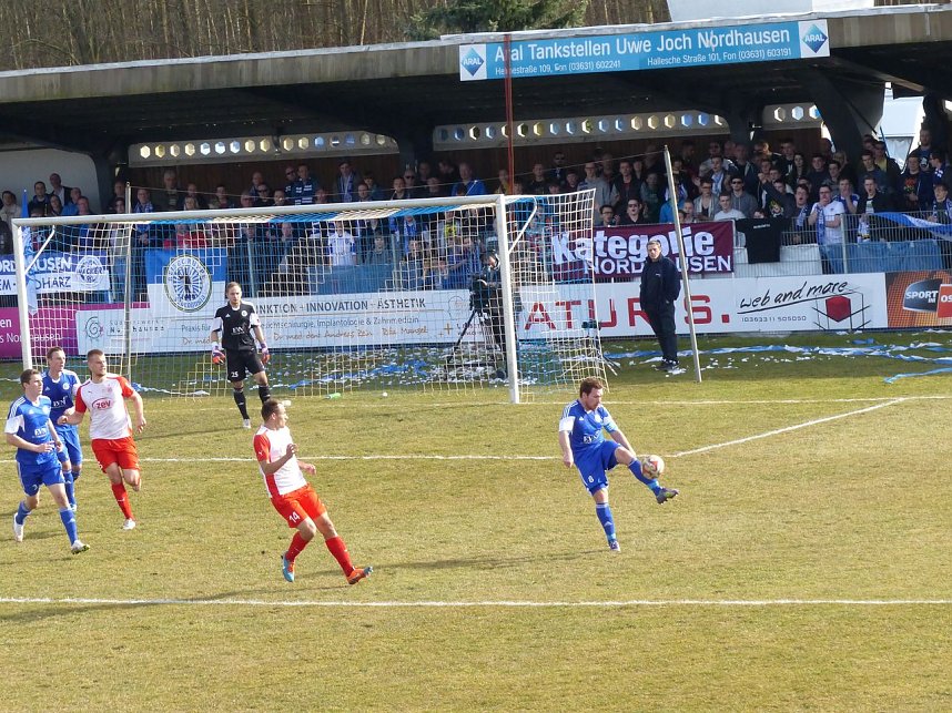 Wacker Nordhausen verliert Spitzenspiel gegen Zwickau