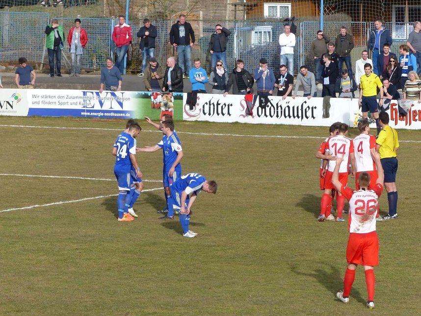 Wacker Nordhausen verliert Spitzenspiel gegen Zwickau