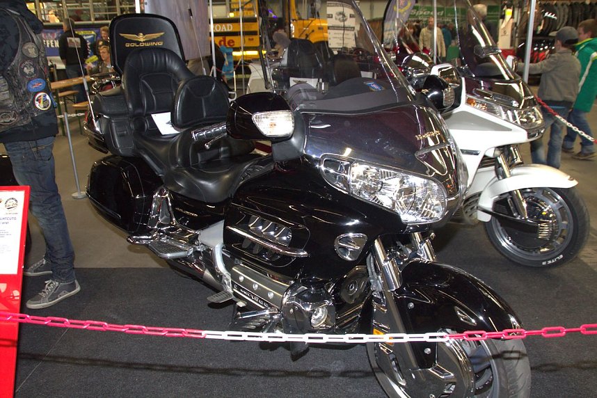 Motorradmesse in Erfurt