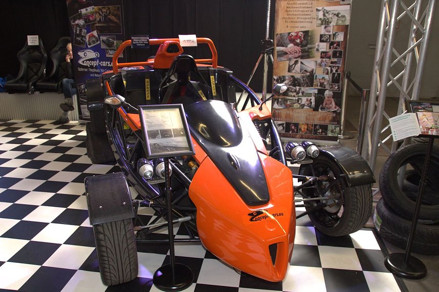 Motorradmesse in Erfurt