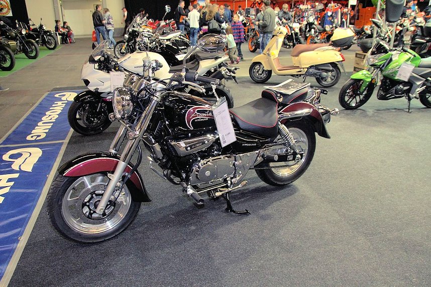Motorradmesse in Erfurt