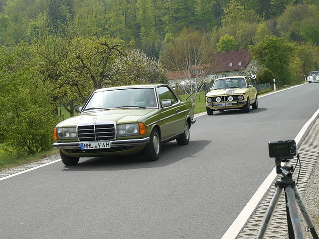 Oldtimer und Porsche - Ausfahrt am 1. Mai