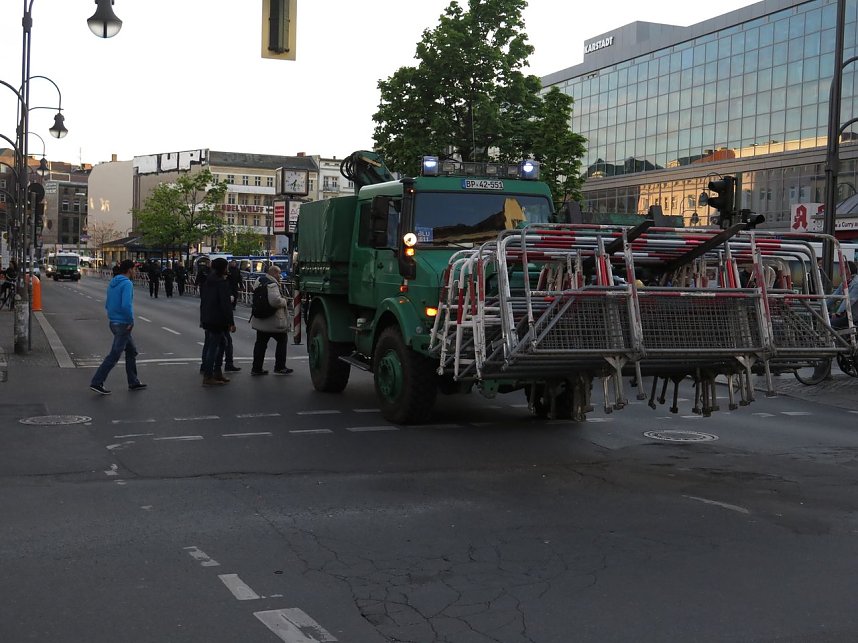 Revolution&auml;re 1. Mai Demo
