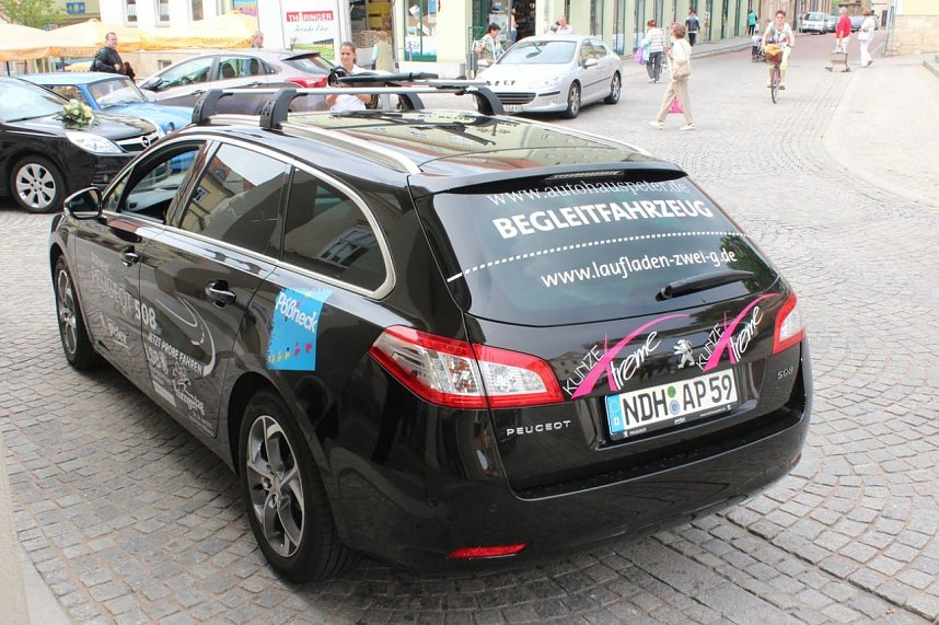 Staffelstab zum Th&uuml;ringentag unterwegs