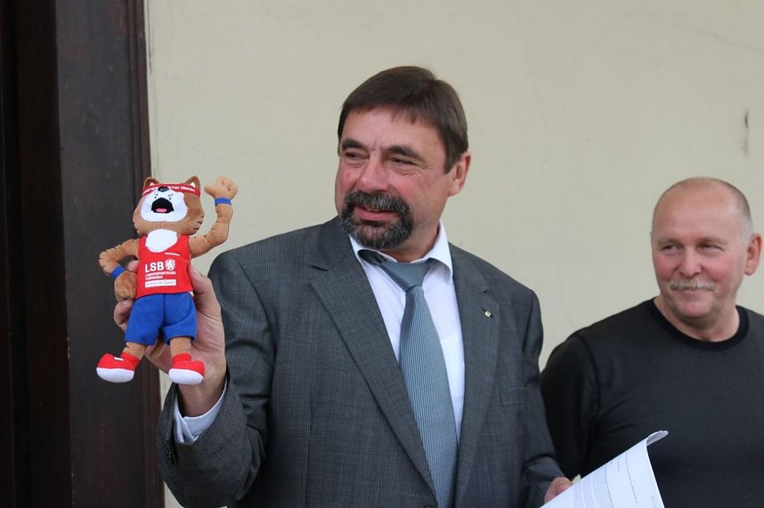 Staffelstab zum Th&uuml;ringentag unterwegs