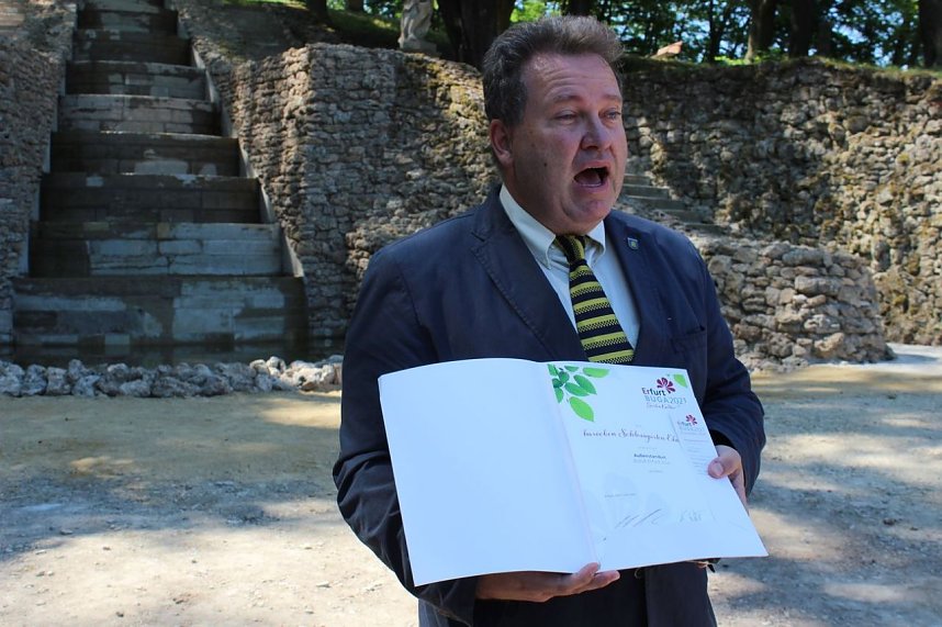 Die Gro&szlig;e Kaskade mit Feier &uuml;bergeben