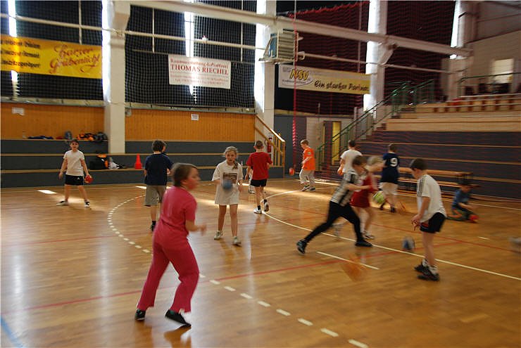 Handball-Oster-Camp. NNZ-City Scout on Tour