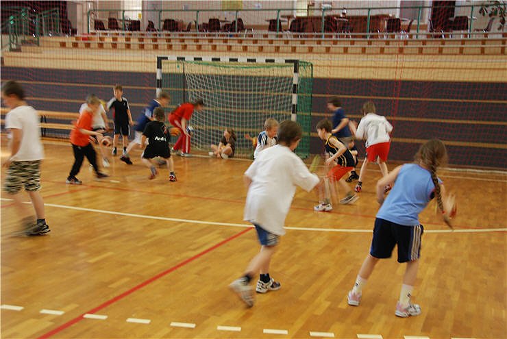 Handball-Oster-Camp. NNZ-City Scout on Tour