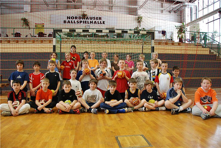 Handball-Oster-Camp. NNZ-City Scout on Tour