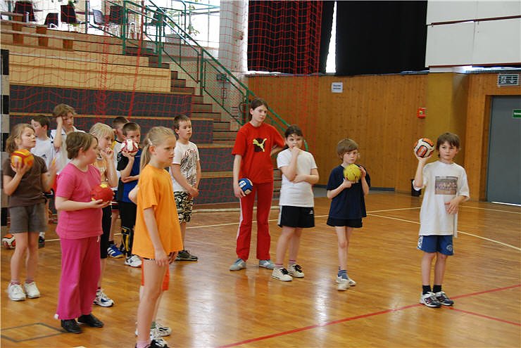 Handball-Oster-Camp. NNZ-City Scout on Tour