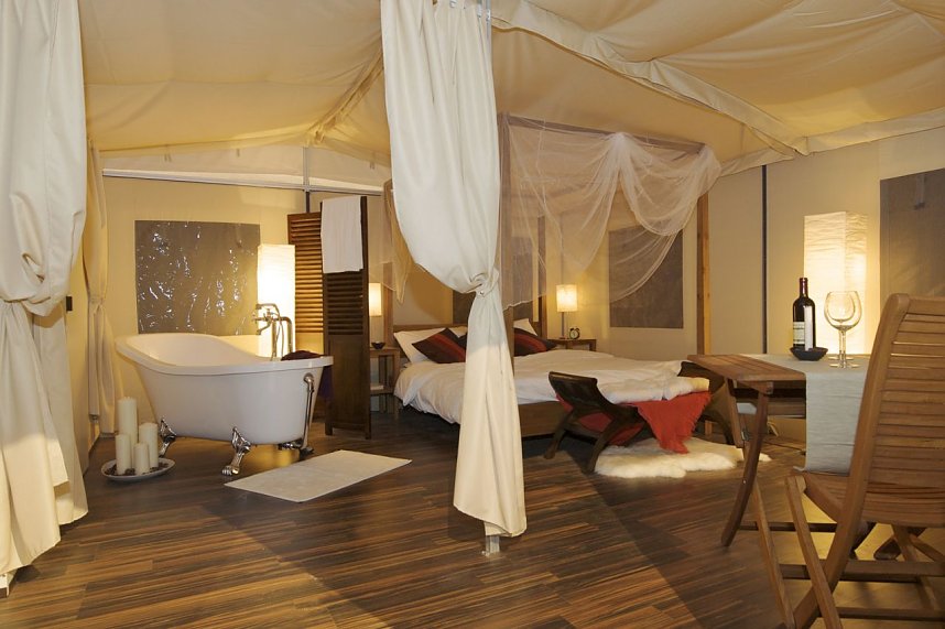 Glamping: Lodgesuite von Vacanceselect