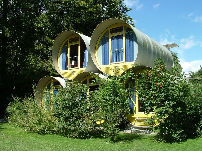 Glamping: SwissTubes auf TCS Camping Thunersee / Schweiz