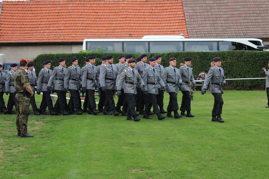 Feierliche Vereidigung in Berka