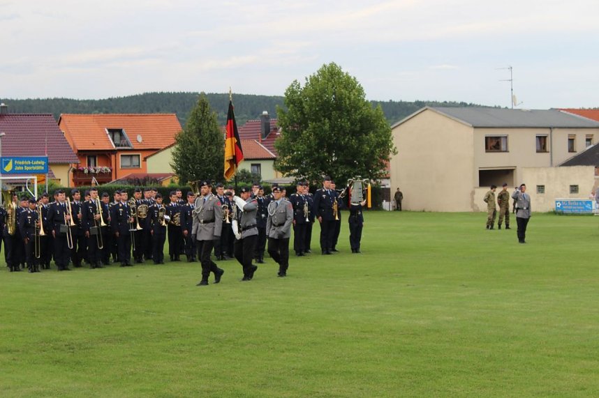 Feierliche Vereidigung in Berka