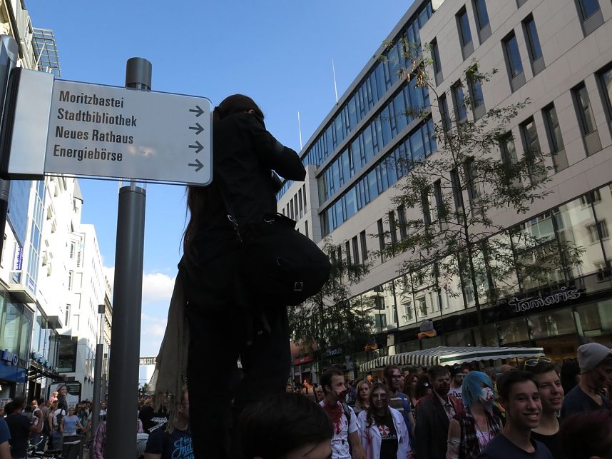 Zombie-Walk in Leipzig