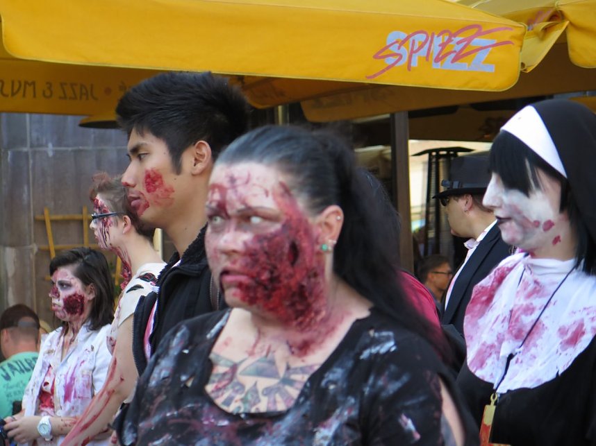 Zombie-Walk in Leipzig