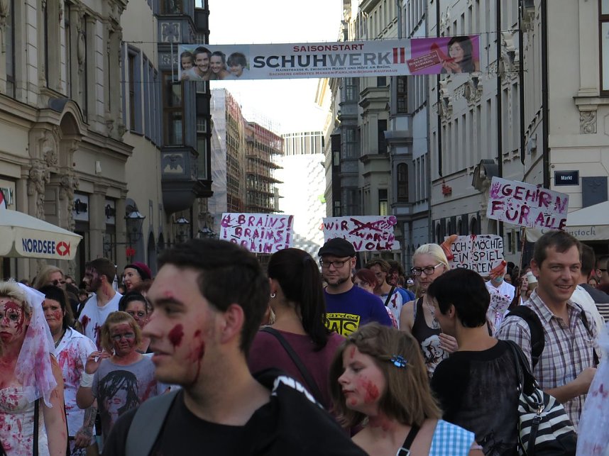 Zombie-Walk in Leipzig