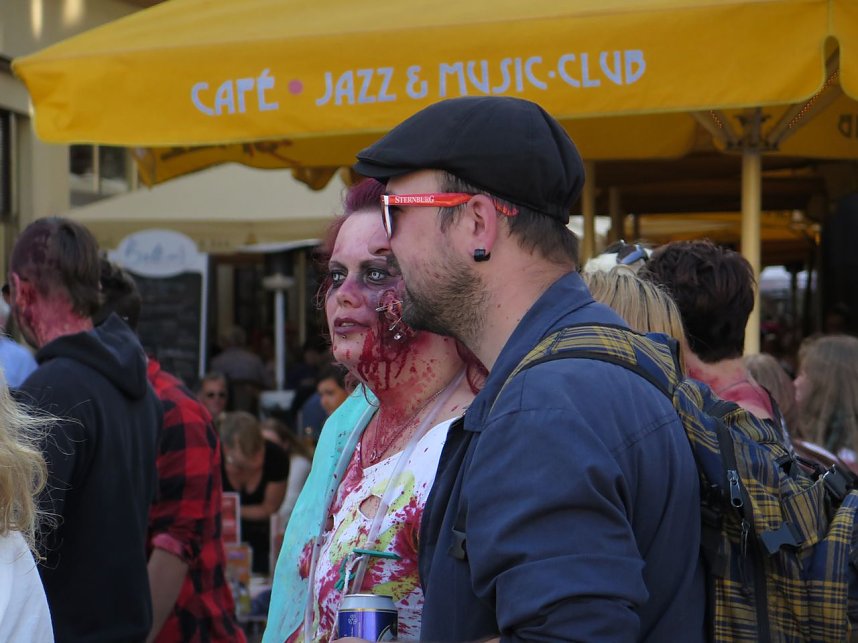 Zombie-Walk in Leipzig