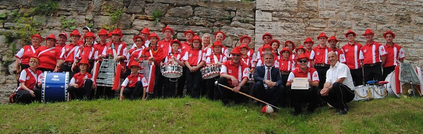 Geldsegen f&uuml;r den Spielmannszug Bad Langensalza