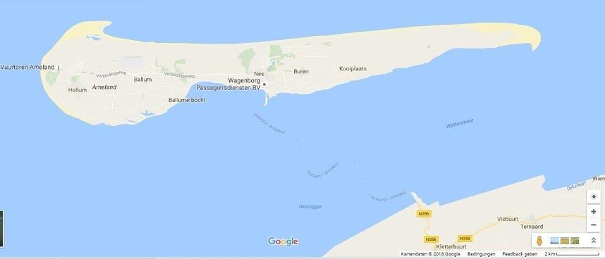 Unterwegs auf Ameland