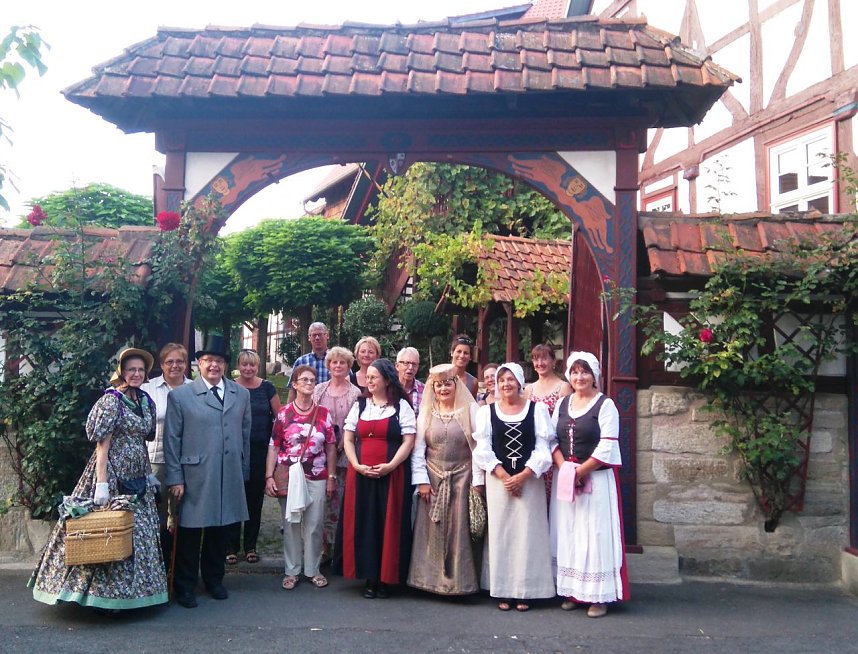 gegenseitiges Treffen der Wanfrieder und M&uuml;hlh&auml;user G&auml;stef&uuml;hrer
