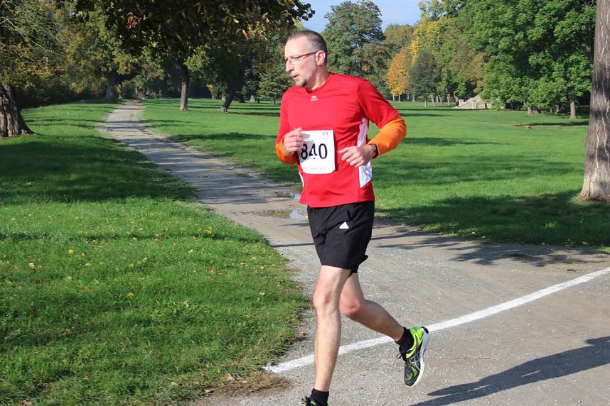 Die langen Strecken beim Stadtparklauf