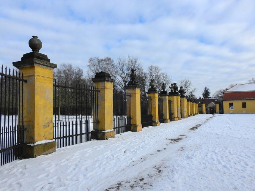 Peter Blei unterwegs - Schloss Mosigkau