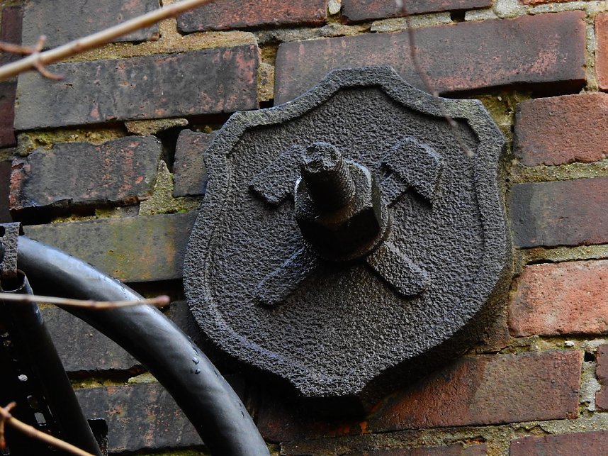 Peter Blei in der Brikettfabrik
