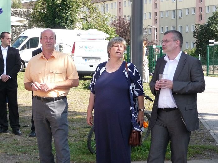 Besuch von Angela Merkel in Nordhausen