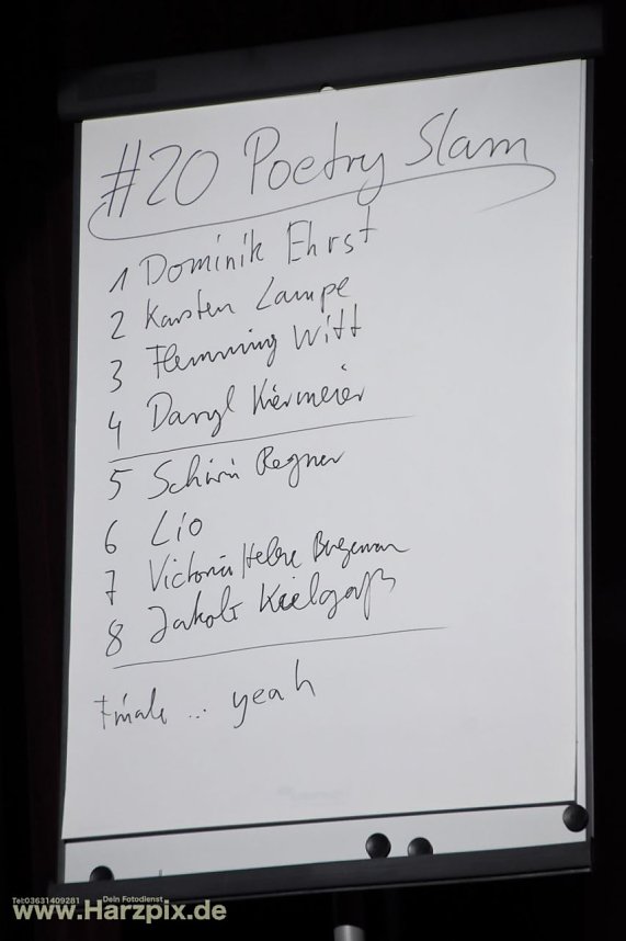 Poetry Slam im Clubhaus