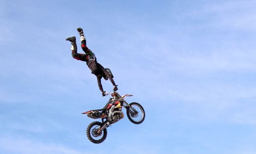 Motorradmesse in Erfurt