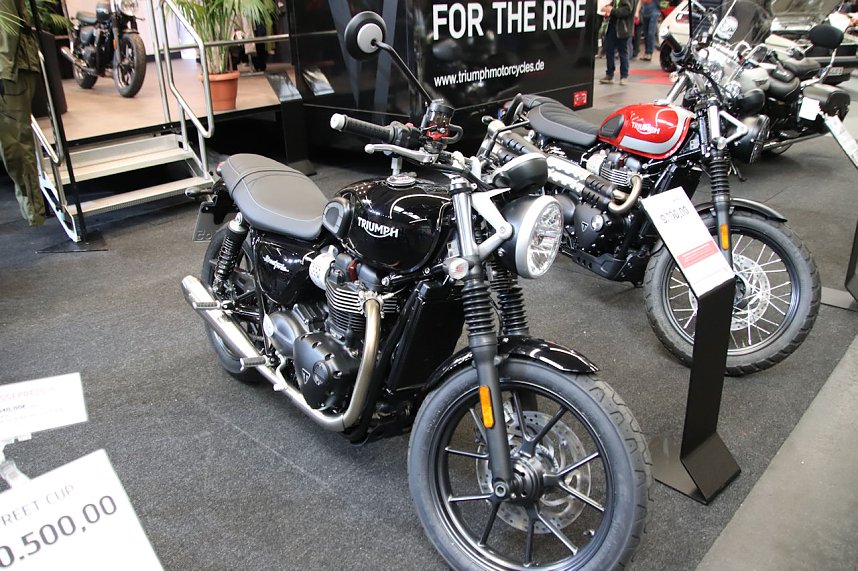 Motorradmesse in Erfurt