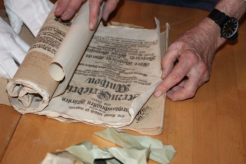 Historische Dokumente bis ins 15. Jahrhundert gefunden