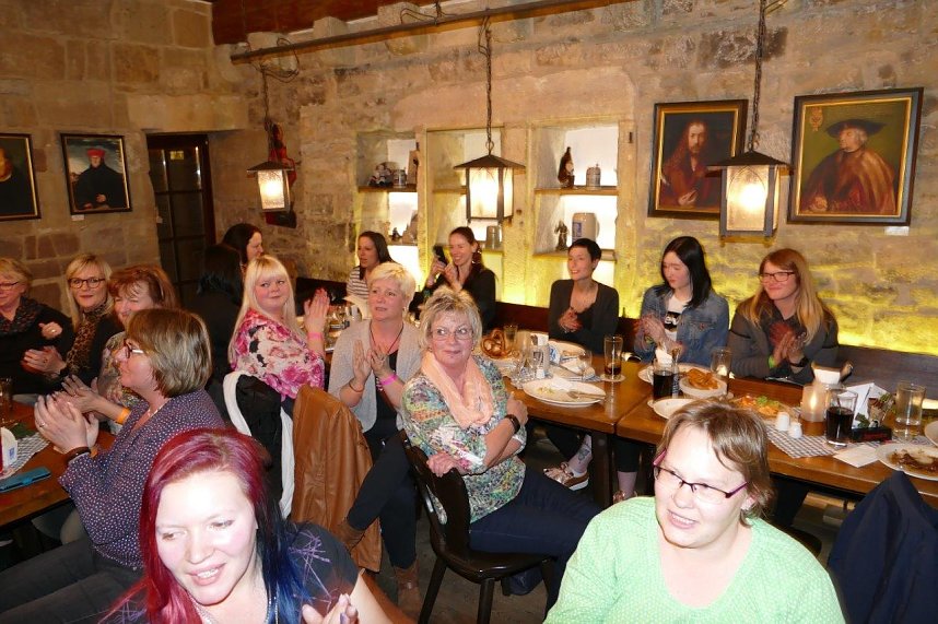 Mit 113 Frauen auf Erlebnistour in Erfurt