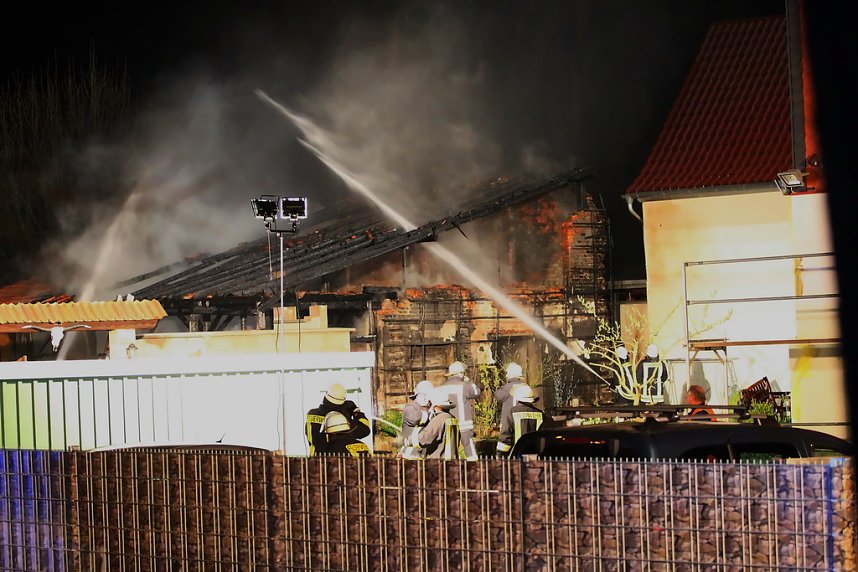 Scheunenbrand in Bollstedt